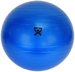 CanDo Exercise Ball, non-slip, inflatable, blue, 30cm