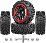 AllinRC 12mm Hex Wheels & Rubber Ti