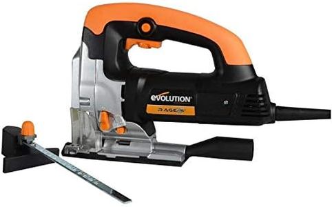 Evolution Power Tools 075-0002 RAGE 7-S Multi-Material Jigsaw, 710 W (230 V), Orange