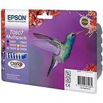 Epson T0807 Multipack - Print cartridge - 1 x black, yellow, cyan, magenta, light magenta, light cyan