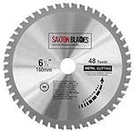 TCT16048TMB Saxton TCT Circular Steel Aluminium Copper Metal Saw Blade 160mm x 48T for Festool Bosch Makita Dewalt Fits 165mm Saws