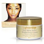 Lightenup Anti-Aging Skin Brightening Cream | 4.4 fl oz / 100 ml | Dark Spots Corrector for Face & Body