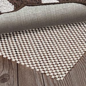 BALEINE Non Slip Rug Pad Rug Gripper for Hardwood Floors, Extra Thick Non Slip Mat Under Carpet (8'x10')