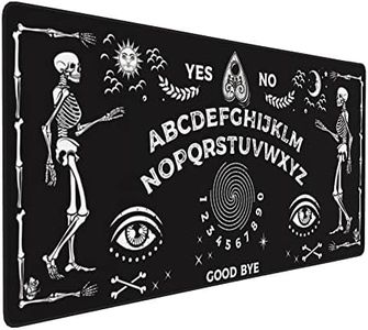 COEIOBEO Extended Gaming Mouse Pad 35.4" X 15.7" Inch, Vintage Retro Ouija Board Large XXL Mousepad, Non-Slip Rubber Base Desk Pad Keyboard Mat for Laptop, Computer & Pc