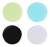 4 Pack New Version Phone Holder Solid Color Gradient Style Grip Stand Finger Holder for Smartphone and Tablets (Solid Color)