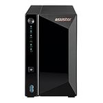 Asustor Drivestor 2 Pro AS3302T 2 Bay NAS, Quad Core 1.4 GHz CPU, 2GB RAM DDR4, Personal Private Cloud, Network Attached Storage Enclosure (Diskless)