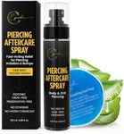 Epocha 4oz Piercing Aftercare Spray with Panthenol & Tea Tree Oil –Saline Solution for Piercings | Piercing Bump Solution & Keloid Bump Removal for Ears, Belly, Nose –Aftercare for New & Old Piercings