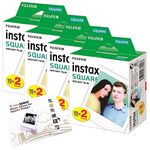 Fujifilm Instax SQUARE Film Bundle Pack (80 Shots) + FREE Wall Album