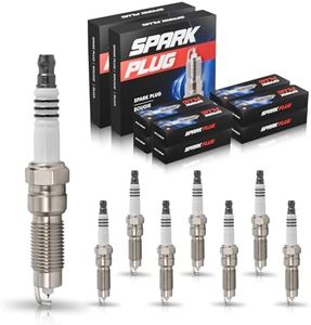 ENA Set of 8 Platinum Spark Plug Compatible with Ford Lincoln Mercury Expedition Explorer F-150 F-250 F-350 F-450 F550 Mark LT Navigator Mountaineer 4.6L 5.4L 6.8L Replacement for ‎PZT14F SP515 SP546