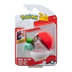 Pokémon Clip ‘N’ Go Bulbasaur and Poké Ball Includes 2-Inch Battle Figure and Nest Ball Accessory