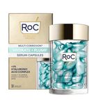 RoC Multi Correxion®️ Hydrate + Plump Serum Capsules, 3% Hyaluronic Acid, Paraben Free, 30 Individual Capsules, Unscented, 10.25ML