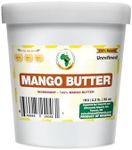 Authentic Raw Mango Butter | Butter | For DIY Face, Body, Hands | Unrefined | 100% Pure| Organic from Africa | Resealable Bag | 1kg tub