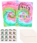 12 PCS Birthday Party Invitations w