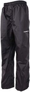 Acme Projects Men's Rain Pants, 100% Waterproof, Breathable, Taped Seam, 10000mm/3000gm (XX-Large, Black)
