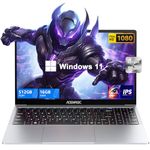 ACEMAGIC Laptop, 15.6" Laptop Computer, 16GB DDR4 512GB SSD Quad-Core(Up to 3.4GHz), 1080P FHD Traditional Laptops, Metal Shell, WiFi, Bluetooth 5.0, 5G WiFi, BT5.0, Webcam, Type_C, USB3.2