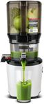 Kuvings AUTO10 Cold Press Juicer White - Hands-Free Masticating Juicer With 240W Motor - Quiet Electric Machine With 100 Ounce Batching Hopper for Juice, Smoothies, Nut Milk, and Sorbets