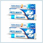 Heelmate Cracked Heel Repair Specialist Cream Smooth Feet, Freedom from Dry Cracked Heels (Pack of 2)