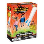 Stomp Rocket The Original Jr. Glow Rocket Launcher, 4 Foam Rockets and Toy Air Rocket Launcher - STEM Gift for Boys and Girls Ages 3 Years and Up - Great for Year Round Play Twin 20005