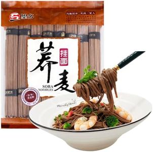 Mkostlich Nouilles Soba, Nouilles de Sarrasin, Nouilles Ramen Asiatiques Saines pour Végétariens, Sans Conservateurs, 800 g (nouille soba)