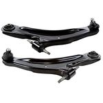 AutoShack Front Lower Control Arms and Ball Joints Assembly with Bushings Pair of 2 Replacement for 2008-2013 Nissan Rogue 2014-2015 Rogue Select 2.5L AWD FWD CAK40196PR