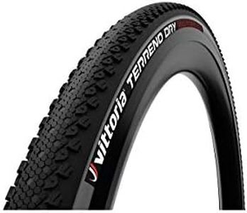 Vittoria Terreno Dry Bike Tires for Gravel and Dry Terrain Conditions - Cyclocross Terreno Dry G2.0 Tubeless TNT Tire, 27.5x1.75