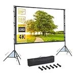 Portable Projector Screen with Stan