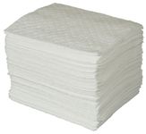 BRADY SPC BPO100 Basic Oil only Heavy Weight Pad, White, 15-Inch by 17-Inch (100 Per Bale)