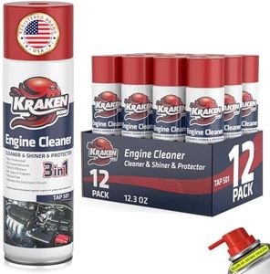 KRAKEN BOND Engine Cleaner Spray - (12x12.3 fl. Oz) Engine Degreaser for Engine Bay, Gunk, and Motor | 12 Pack