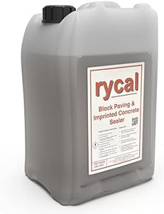 Rycal Block Paving and Concrete Sealer 20Ltr - Matt Colour Enhancing Sealer, Hardens Sand, Inhibits Weed Growth And Stops Stains - Suitable For All Concrete Surfaces