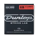 Dunlop DEN0838 Extra Light 8-38 Nickel Electric Guitar Strings