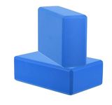 NETXE Yoga Blocks Set of 2, Yoga Bricks, High Density Premium EVA Foam Yoga Block for Strength, Balance, and Flexibility, Odour Resistant (3 x 6 x 9 inch) (Blue)