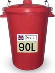 Neat. 90L Bin Coloured Large Plasti