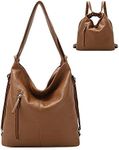 Purse for Women Convertible Backpack Purses and Handbags - Brown