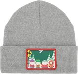 Bioworld South Park Ribbed Knit Adult Cuff Beanie Gray