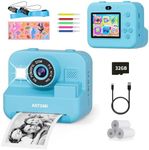 ASTGMI Kids Camera,Instant Print Se