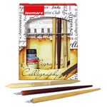 Isomars Modern Calligraphy Dip Pen Set - Natural Wood