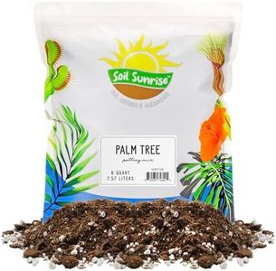 Palm Tree Potting Soil (8 Quarts), All Purpose Mix for Growing Indoor Palm Plants