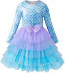 VASCHY Mermaid Tulle Tutu Dress for