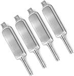 Replacement Burner Kit for Kenmore 415.162320, 463366506, 463352505, Char-Broil 466454405, 463454205, 463464506, 463453305, Gas Grill Models, Stainless Steel Grill Burner, 13-5/8" x 3-3/8" (4PK)