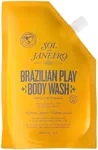 SOL DE JANEIRO 4 Play Moisturizing Shower Cream Gel Body Wash Refill Pouch 1 L/33.8 fl oz.