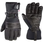 Wells Lamont 7660LBK Winter Gloves with Cowhide Palm, Very Warm, Waterproof Glove Insert, Large