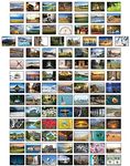 Landscapes Postcards - 100 Differen