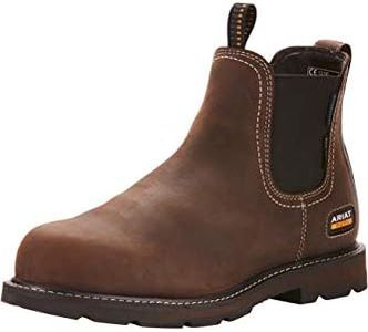 ARIAT Mens Groundbreaker Jod Eniso H2O St Brown - Waterproof Sprayproof - Penetration resistant metal-free midsole Footwear UK Size - UK 10