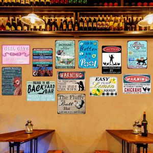 Laundry Symbols Metal Sign – 8x12 Inch Decorative Wall Plaque