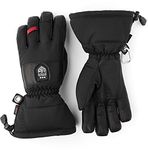 Hestra Power Heater Gauntlet Electric Ski Glove - Black/Black - 6