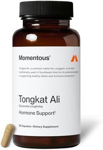 Momentous Tongkat Ali for Men and Women - Natural Performance Longjack Tongkat Ali Supplement for Health & Wellness - Hormone, Energy & Mood Support - Root Extract Powder, 30 Servings