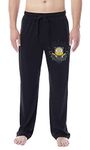 INTIMO Despicable Me Mens' Bat Minions Halloween Character Sleep Pajama Pants (XXX-Large) Black