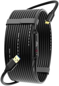 ZVOIYKM USB A to USB C 3.0 Data Extension Cable 100ft, 5Gbps High-Speed