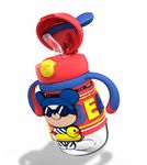 US1984 Water Bottle with Sipper, Baby Sippy Cup Water Bottle for Kids, Sipper Bottle for Kids - Anti-Leak Cartoon Kids Water Bottle for Kids (460 ML)