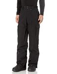 Arctix Mens Mountain Premium Snowboard Cargo Pants, Black, Large/32 Inseam